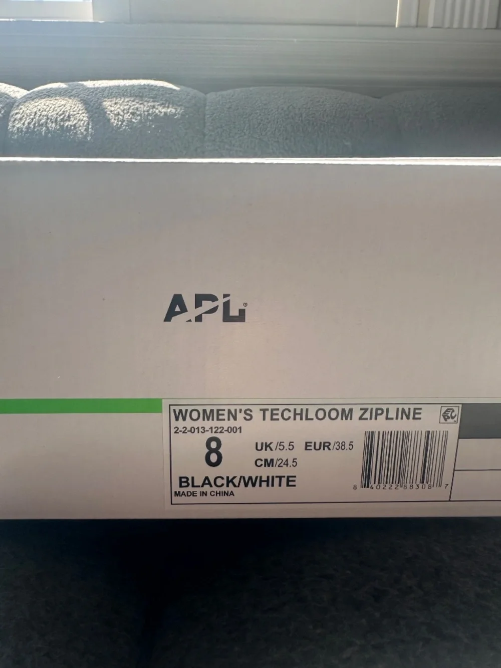 APL Women's TechLoom Traveler in Black size 8